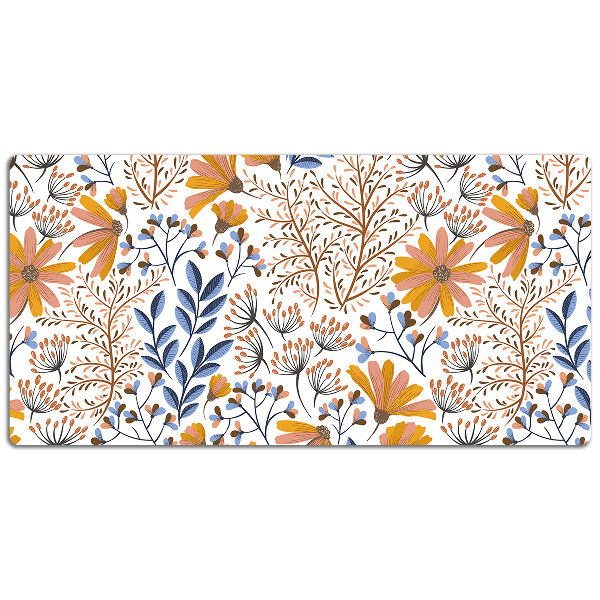 Tappetino da scrivania Fiori Dipinti