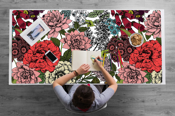 Tappetino da scrivania Fiori Autunnali