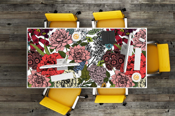 Tappetino da scrivania Fiori Autunnali