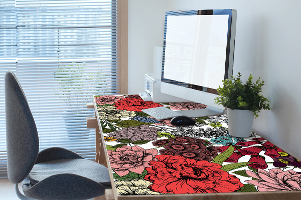 Tappetino da scrivania Fiori Autunnali