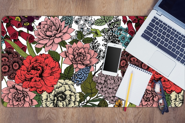 Tappetino da scrivania Fiori Autunnali