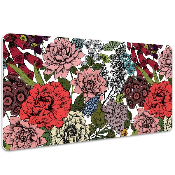 Tappetino da scrivania Fiori Autunnali