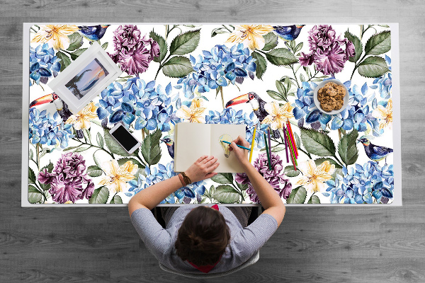 Tappetino da scrivania Fiori Retrò