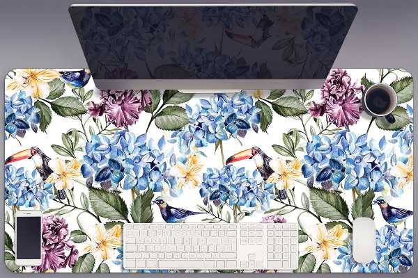 Tappetino da scrivania Fiori Retrò