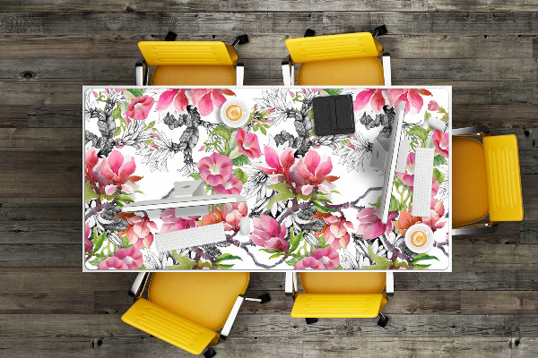 Tappetino da scrivania Fiori Ad Acquerello
