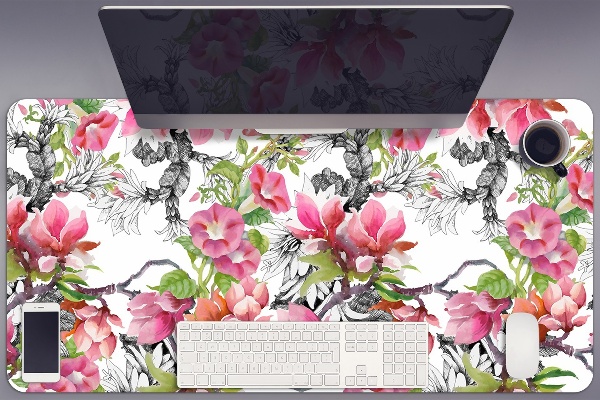 Tappetino da scrivania Fiori Ad Acquerello