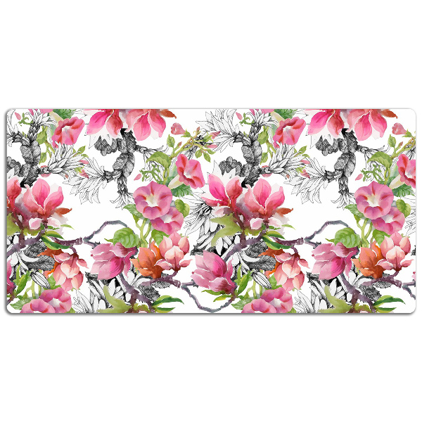 Tappetino da scrivania Fiori Ad Acquerello