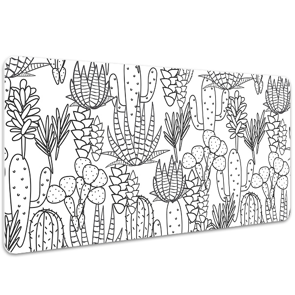 Tappetino da scrivania Cactus