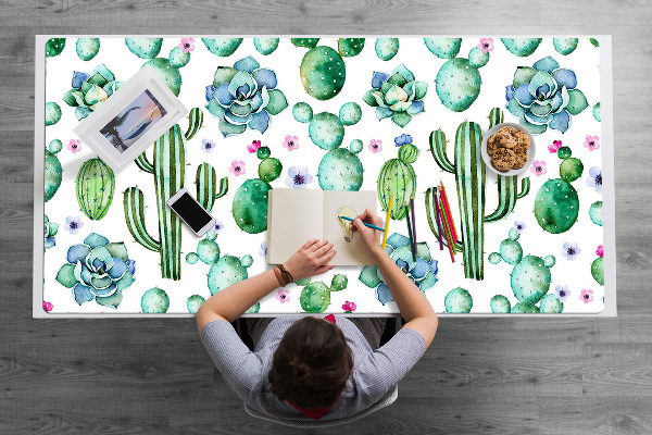 Tappetino da scrivania Cactus