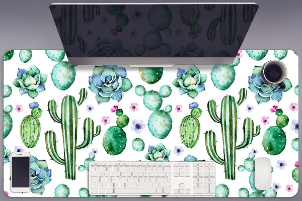 Tappetino da scrivania Cactus