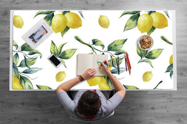 Sottomano da scrivania Limoni Gialli