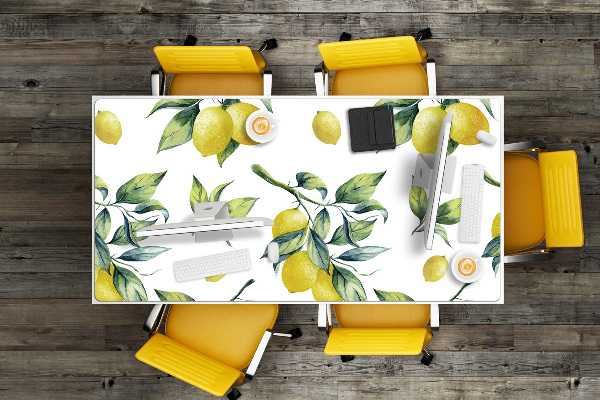 Sottomano da scrivania Limoni Gialli