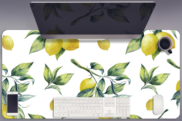 Sottomano da scrivania Limoni Gialli