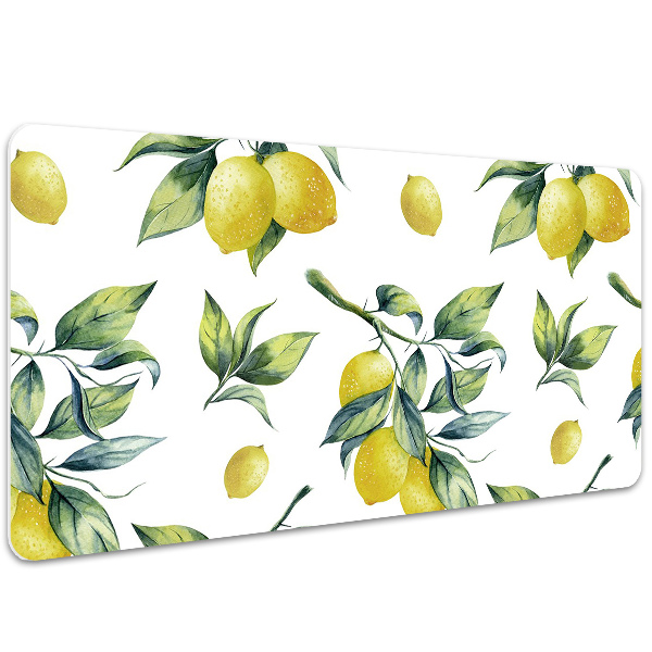 Sottomano da scrivania Limoni Gialli