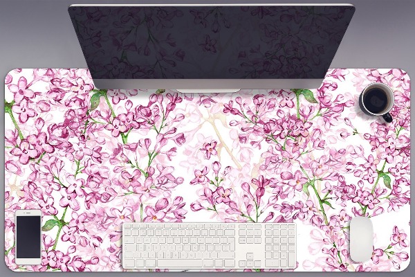 Tappetino da scrivania Fiori Lilla
