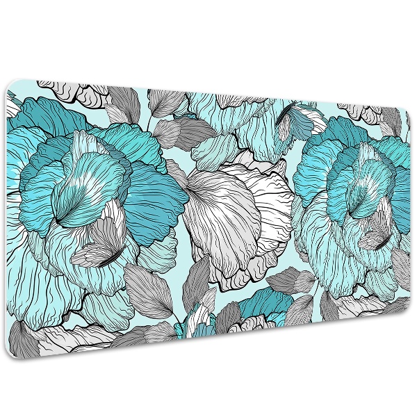 Sottomano da scrivania Doodle Fiori