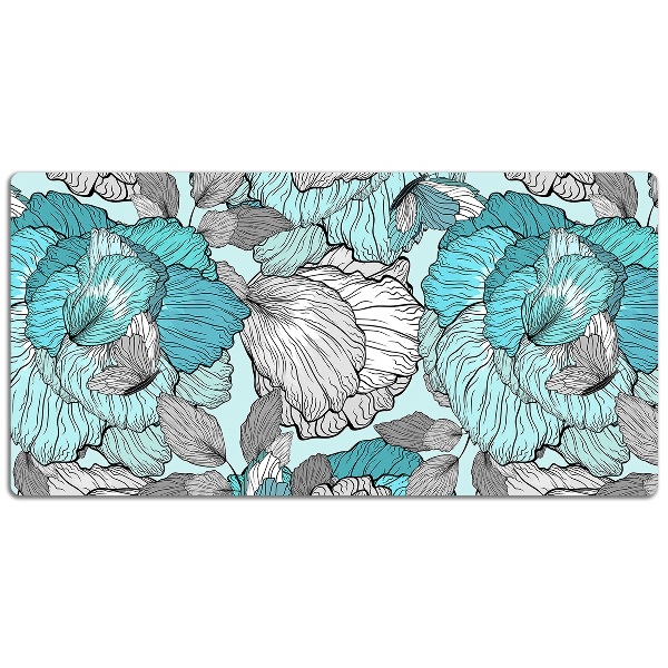 Sottomano da scrivania Doodle Fiori