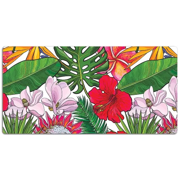 Tappetino da scrivania Fiori Colorati