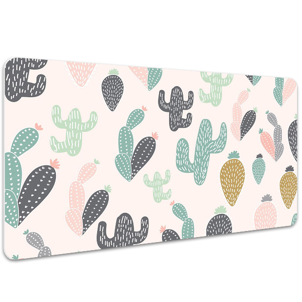 Sottomano da scrivania Cactus Colorati