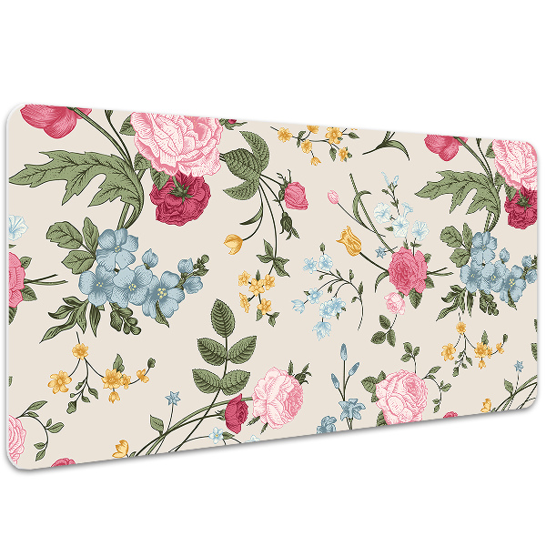 Tappetino da scrivania Fiori Colorati