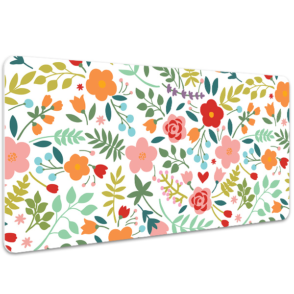 Sottomano da scrivania Immagine Con Fiori