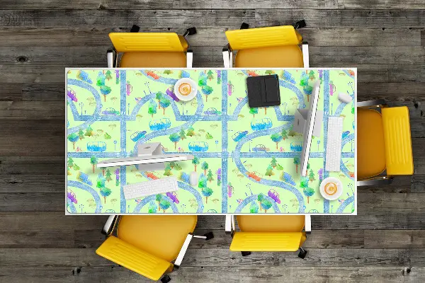 Tappetino da scrivania Auto Per Bambini