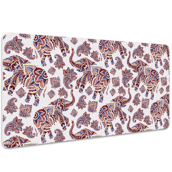 Tappetino da scrivania Paisley Elephant