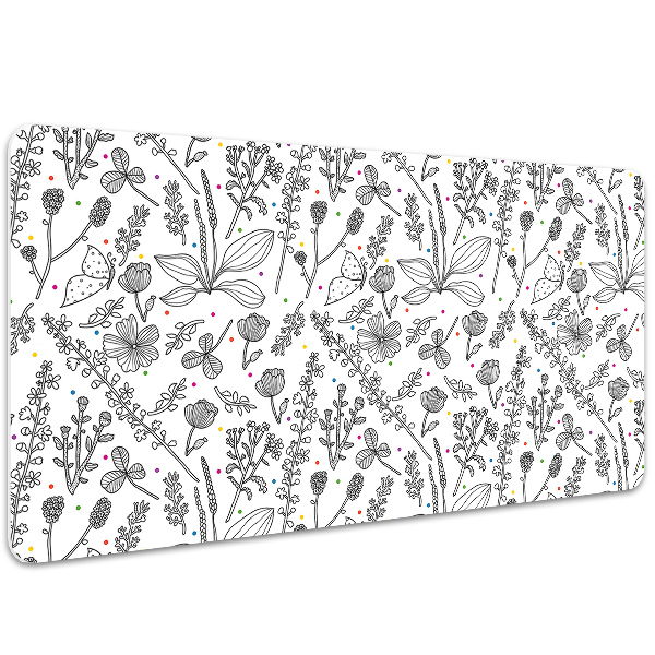 Tappetino da scrivania Fiori E Punti