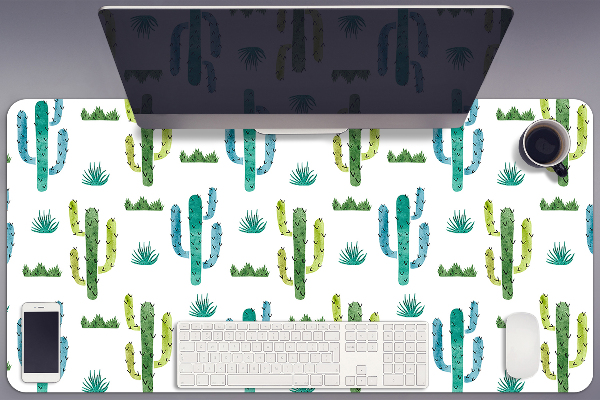 Sottomano da scrivania Cactus Dipinti