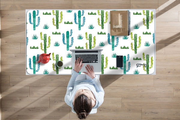Sottomano da scrivania Cactus Dipinti