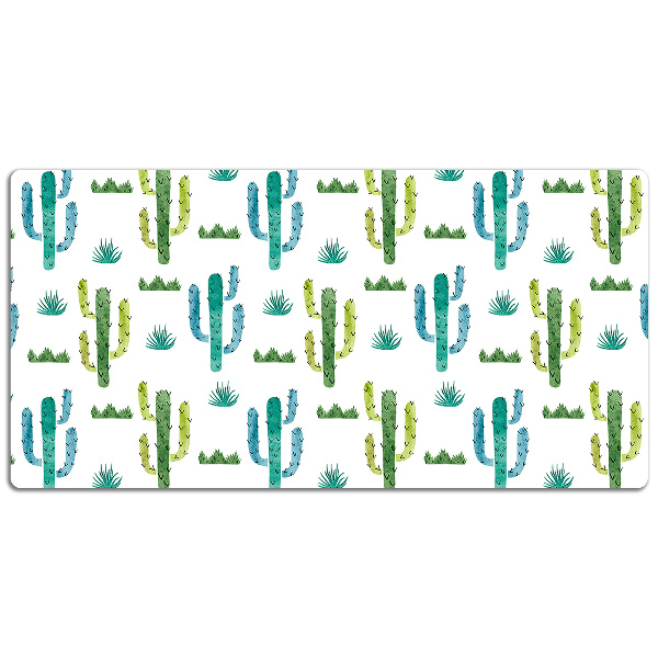 Sottomano da scrivania Cactus Dipinti