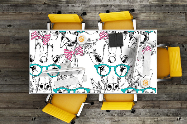 Tappetino da scrivania Giraffa Hipster
