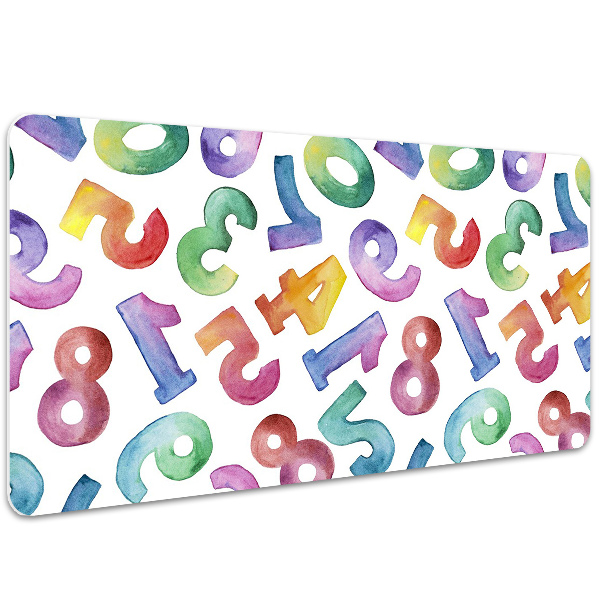 Sottomano da scrivania Lettere Colorate