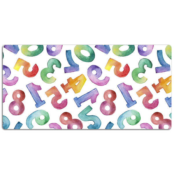 Sottomano da scrivania Lettere Colorate