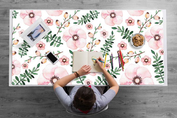 Tappetino da scrivania Fiori