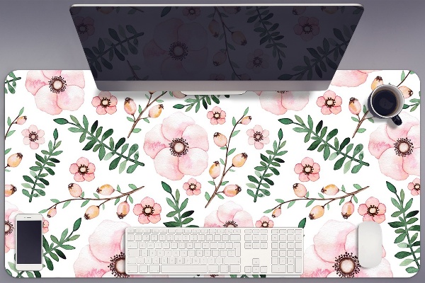 Tappetino da scrivania Fiori