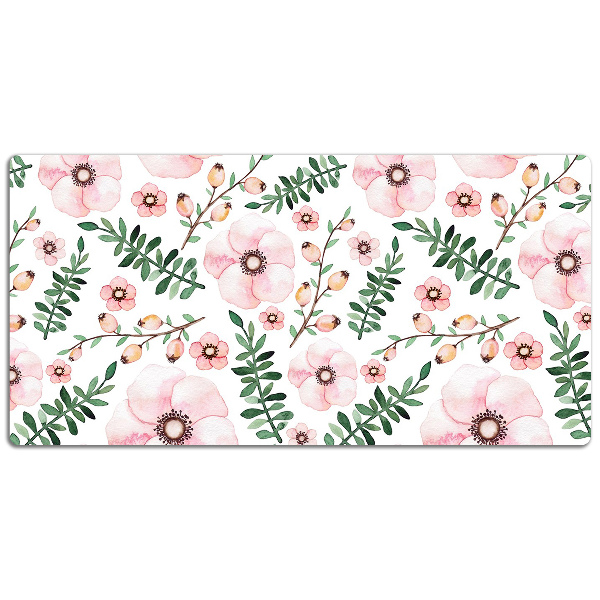 Tappetino da scrivania Fiori
