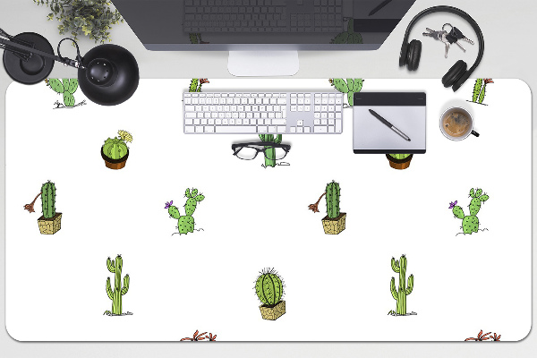 Tappetino da scrivania Cactus
