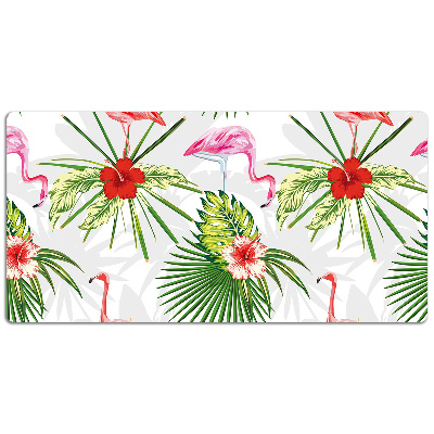 Sottomano da scrivania Flamingos E Fiori