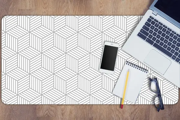 Sottomano da scrivania Pattern 3D Sięel