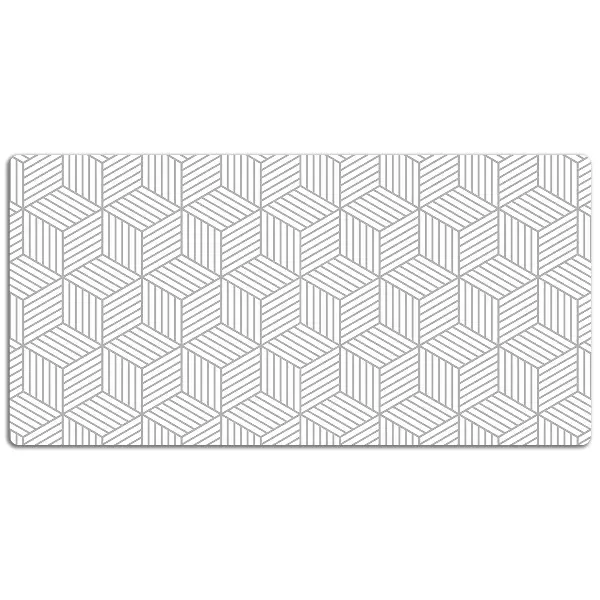Sottomano da scrivania Pattern 3D Sięel