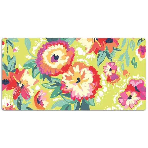 Tappetino da scrivania Fiori Colorati