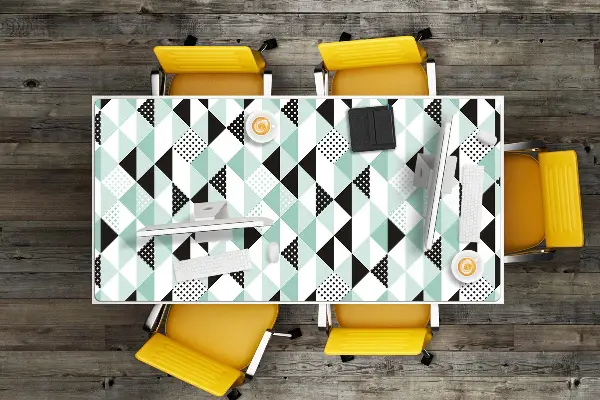 Sottomano da scrivania Pattern Geometrico