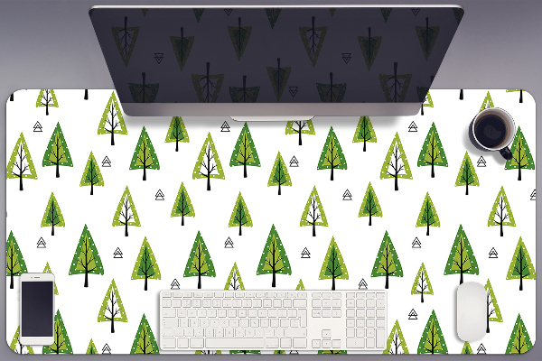 Sottomano da scrivania Alberi Triangolari