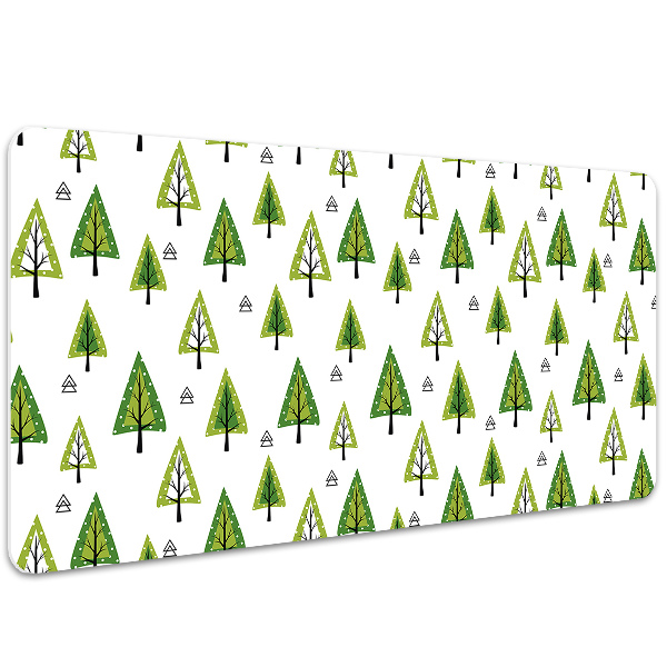 Sottomano da scrivania Alberi Triangolari