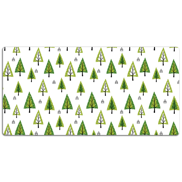 Sottomano da scrivania Alberi Triangolari