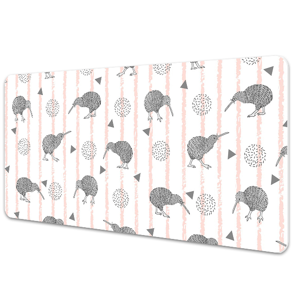 Tappetino da scrivania Pattern Birds Kiwi