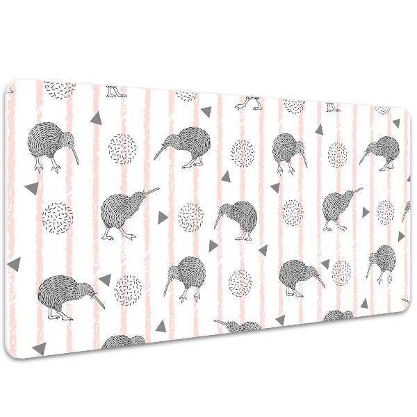 Tappetino da scrivania Pattern Birds Kiwi