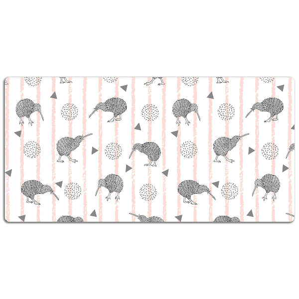 Tappetino da scrivania Pattern Birds Kiwi