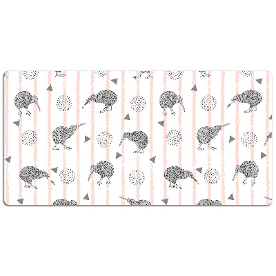 Tappetino da scrivania Pattern Birds Kiwi